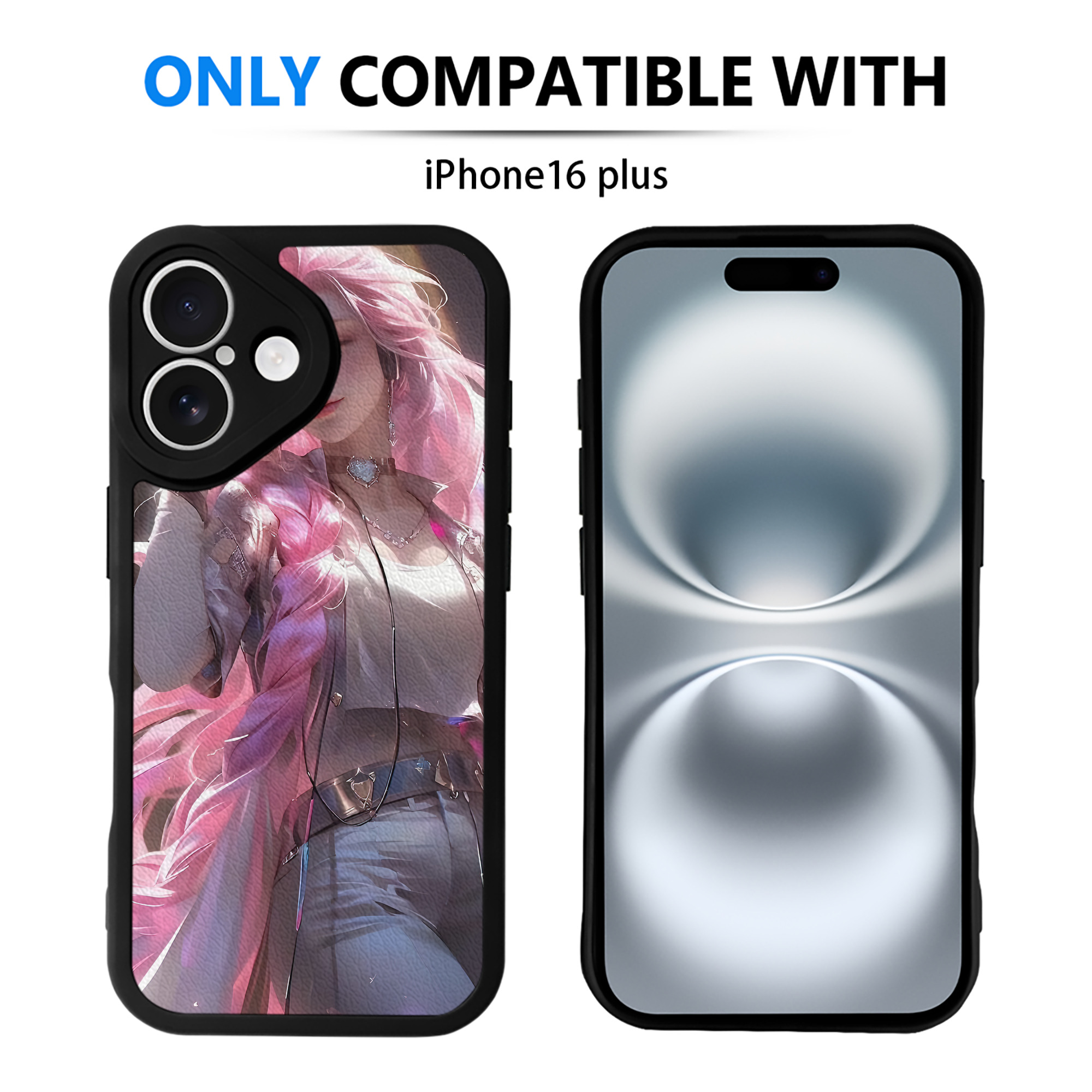 （画像用） リーグ・オブ・レジェンド League of Legends LOL 【iPhone 16シリーズ対応】シリコンスマホケース（レザー調） 材質：シリコン